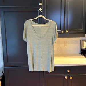 Merona V Neck Green Super soft tee